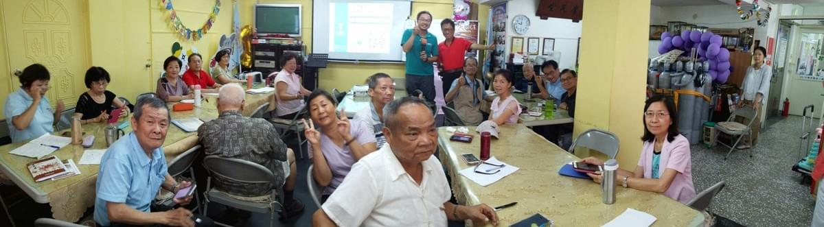 智樂活銀髮熟齡長者手機教學活動現場照片20180730