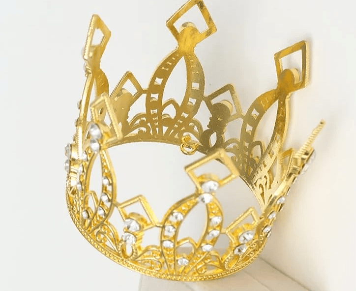 Alloy Gold Crown