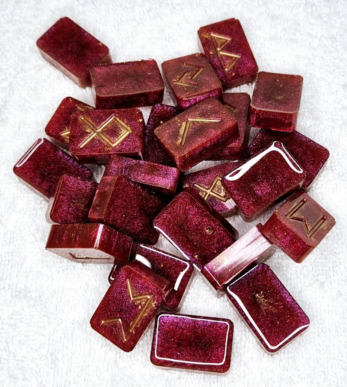 Runes Sets - Traditional Futhark - Resin