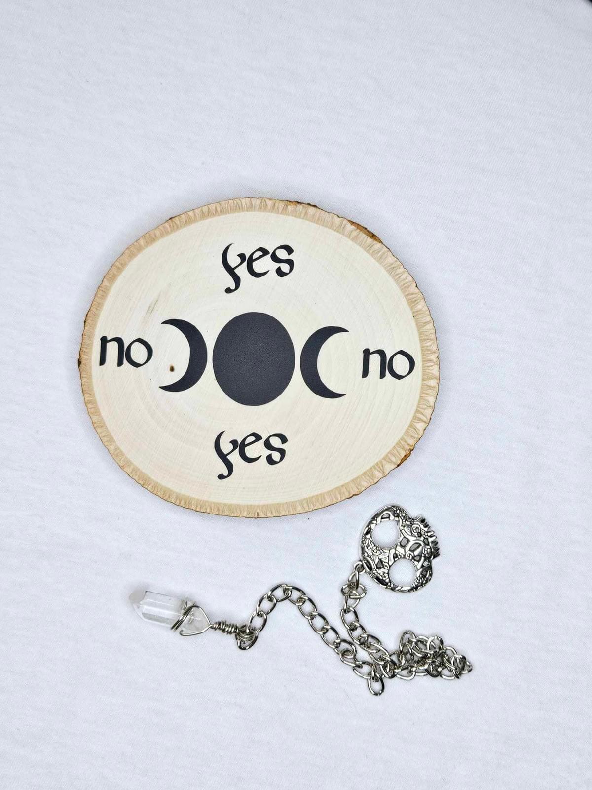 Pendulum Board Set - Triple Moon - Travel Size