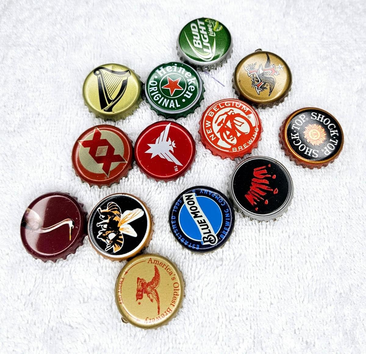 Runes Sets - Witch's Runes - Bottle Cap and Resin