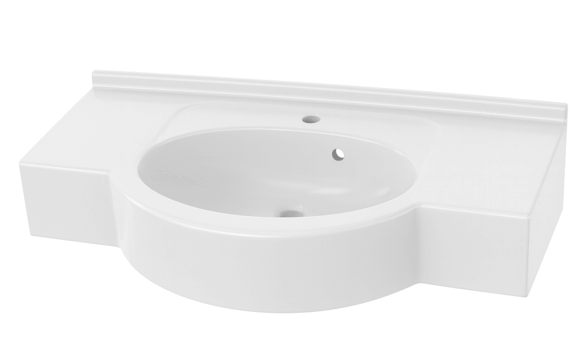 Plan-vasque Riviera 100 cm - PRIVIERA100-BL