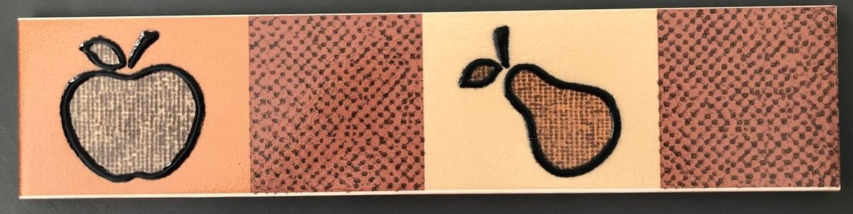 Frise Vives 7.5 x 33.5 cm / Collection List Monzon - VMONZON-3