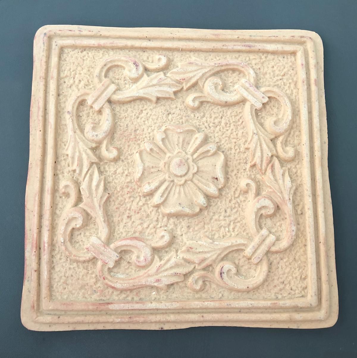 pièce décorative Vives 20 x 20 cm / Collection Talmis Beige - VTALMBEI2020