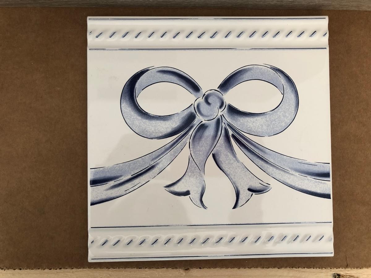 Frise Vives 10 x 20 cm / Collection Calcuta Azul - VCALCAZU2020