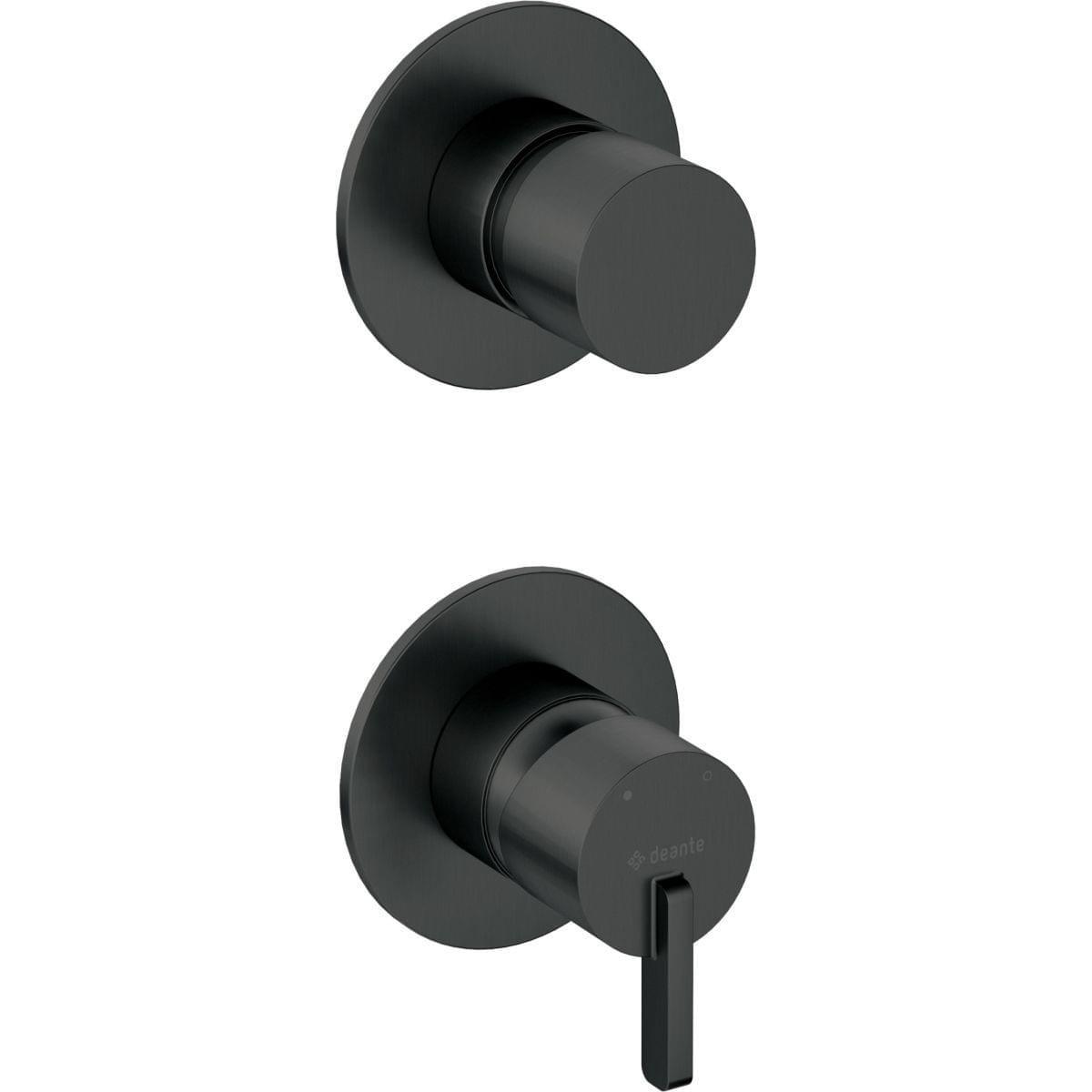 Set de finition noir mat Tunisie / Set de finition Deante noir mat Tunisie / Set de finition Deante  Silia noir mat Tunisie 