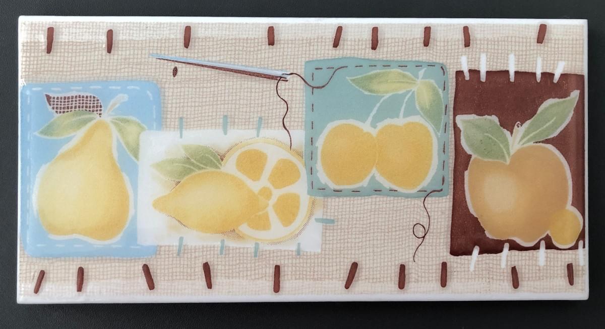 Frise Vives 10 x 20 cm / Collection Lareira - VLAREIRA1020