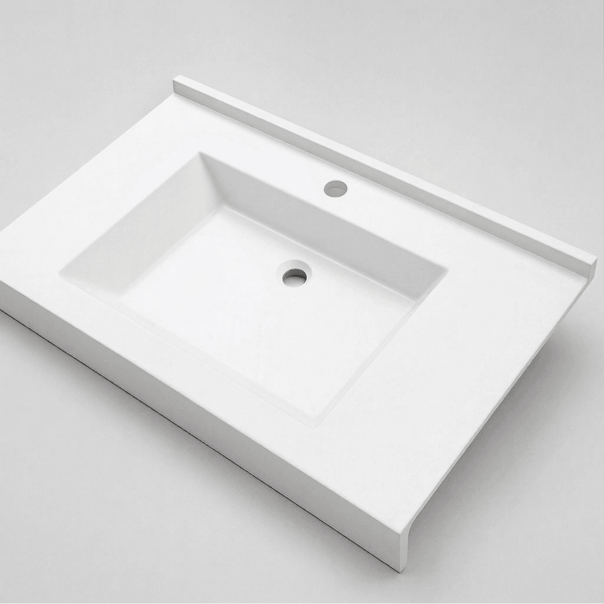Plan-vasque Vita 80 cm côtés ouverts - PVITA80O-BL