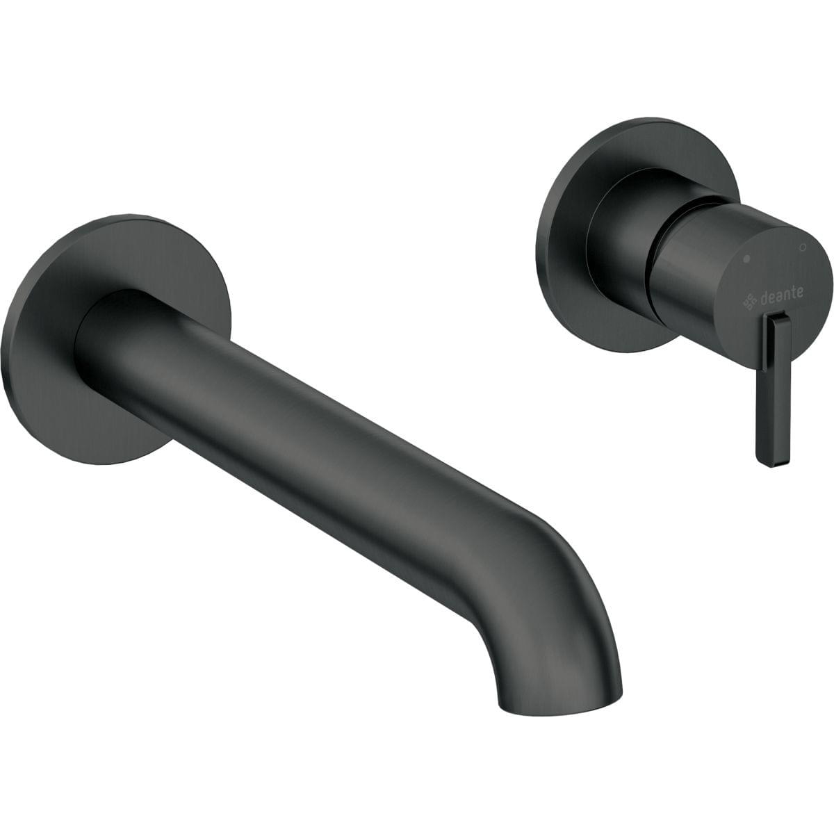 Mitigeur de lavabo mural encastré  noir mat Tunisie  / Robinetterie noir mat Deante pour lavabo Tunisie / Lavabo Deante noir mat Tunisie 