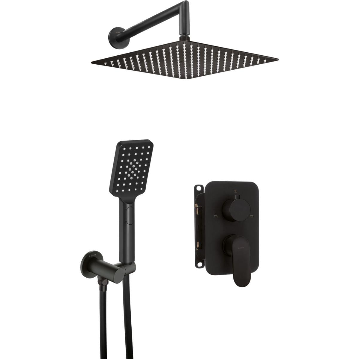 Douche encastrée noire Tunisie / Douche encastrée Deante noire Tunisie 