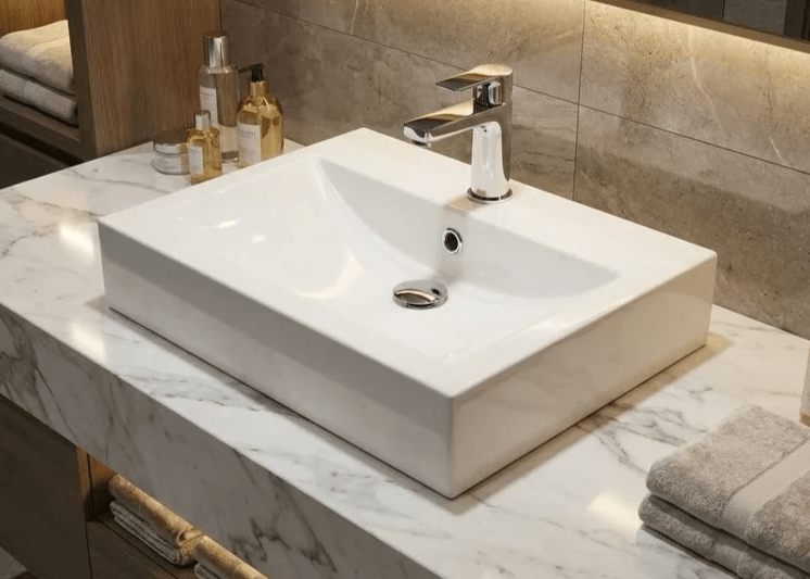 Bol à poser à prix mini Tunisie /  Bol résistant salle de bain Tunisie /  Bol Tunisie / Bol salle de bain 47 cm Tunisie / Vasque bol robuste Tunisie / Salle d'eau Tunisie