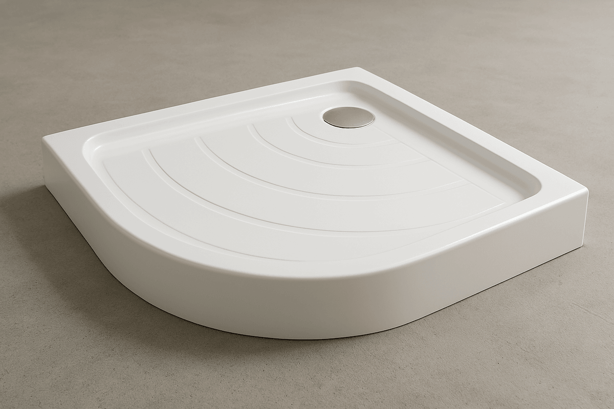 Receveur de douche d'angle Sanibel / Receveurs de douche de coin Tunisie / Salle de bain Tunisie