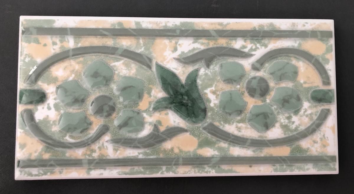 Frise Vives 10 x 20 cm / Collection Ica Jade - VICAJAD1020