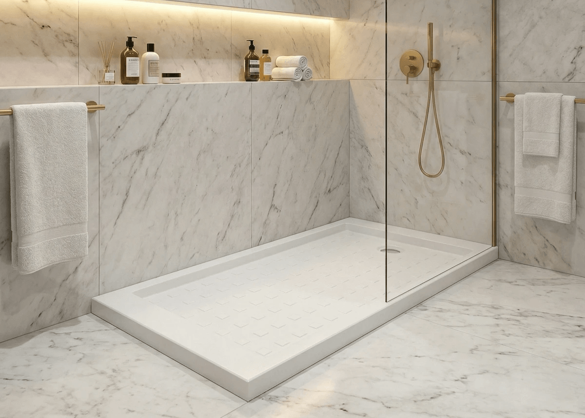 Receveur de douche grande taille Sanibel / Receveurs de douche bon prix Tunisie / Salle de bain Tunisie