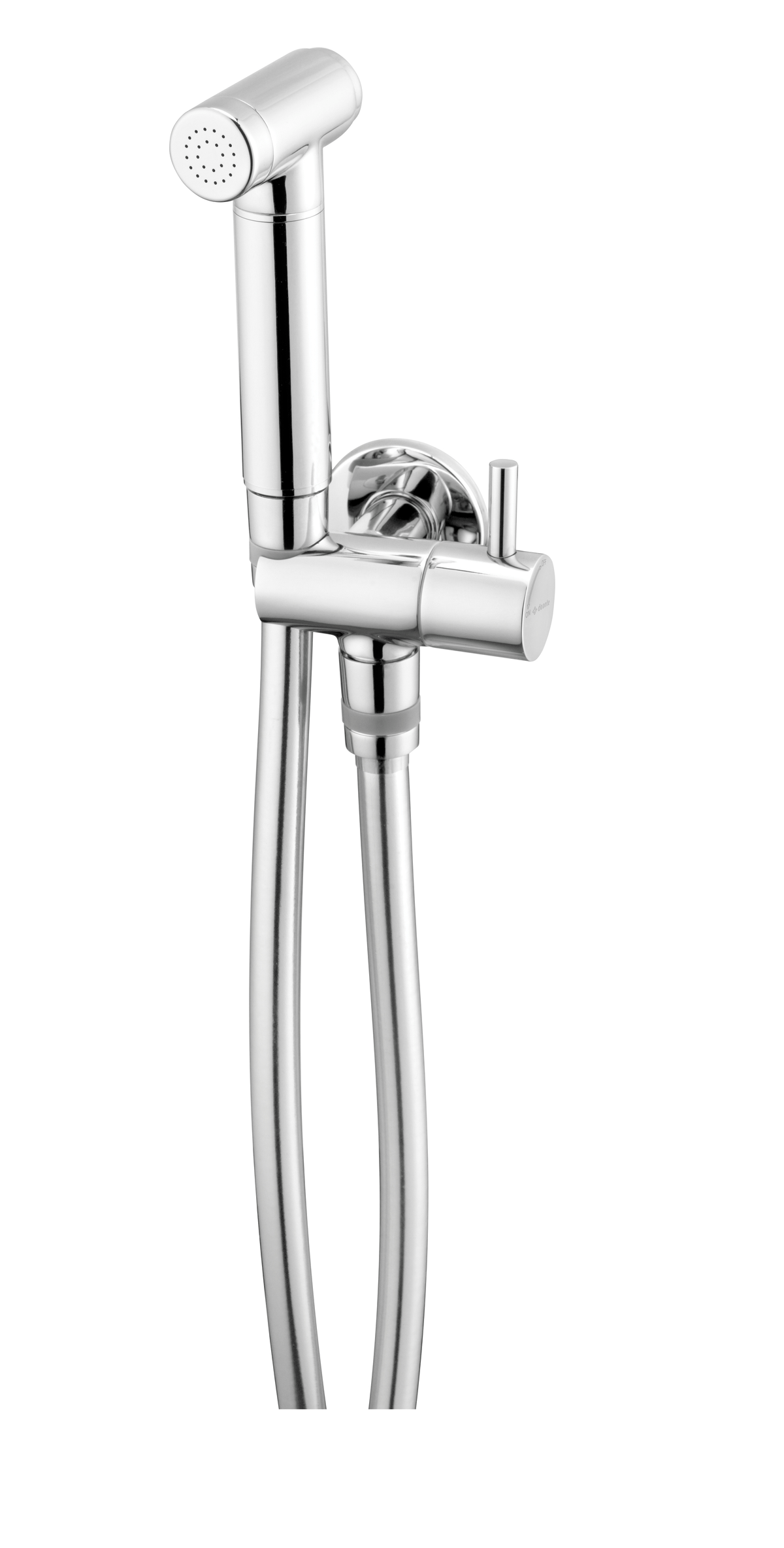 Ensemble hygiénique encastre WC  chromé Tunisie / Ensemble hygiénique encastre WC  chromé Bidetta Tunisie / Ensemble hygiénique encastre WC  Deante chroméTunisie / Ensemble hygiénique encastre WC Deante Bietta  chromé Tunisie