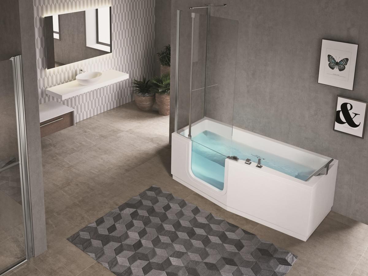 Baignoire Tunisie / Douche Tunisie / Baignoire avec porte