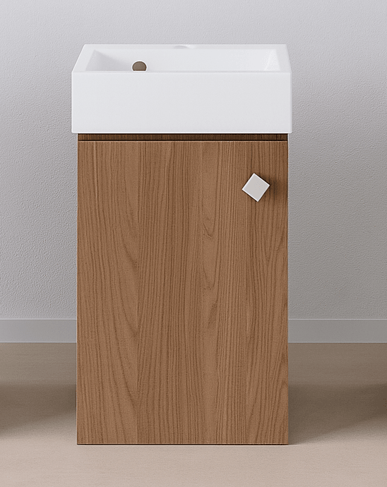 Vasque Aden 35 cm avec meuble - MADENHY-CA - VADEN-BL - TROPLEIN-IMP