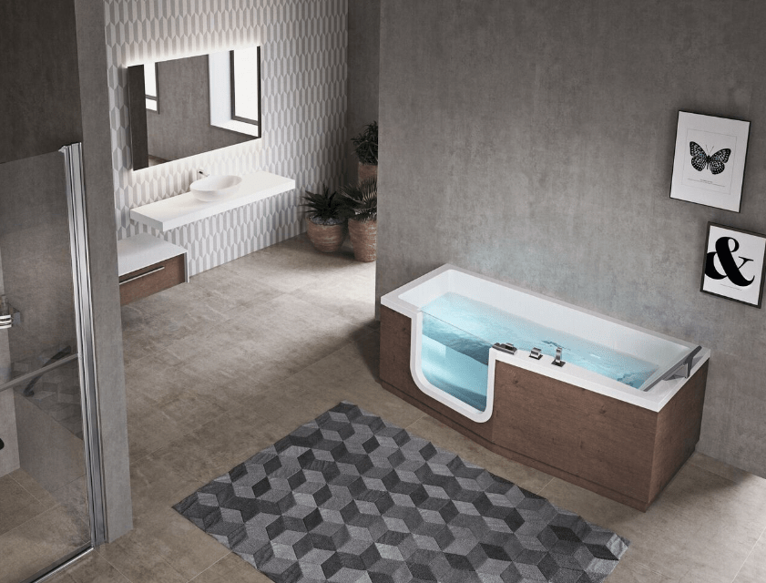 Baignoire Tunisie / Douche Tunisie / Baignoire avec porte