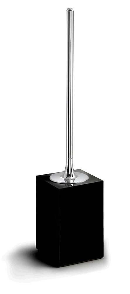 Porte-balai à poser de WC Sofia noir mat - GEDSF331400300