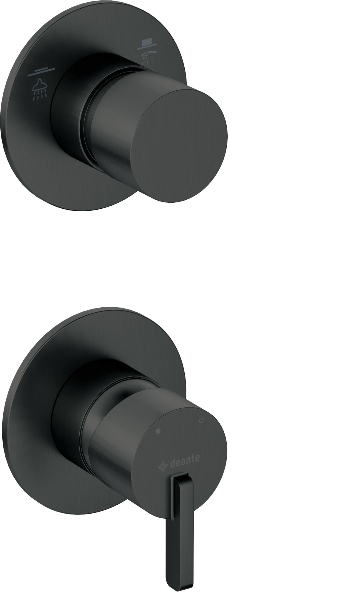 Set de finition noir mat Tunisie / Set de finition Deante noir mat Tunisie / Set de finition Deante  Silia noir mat Tunisie 