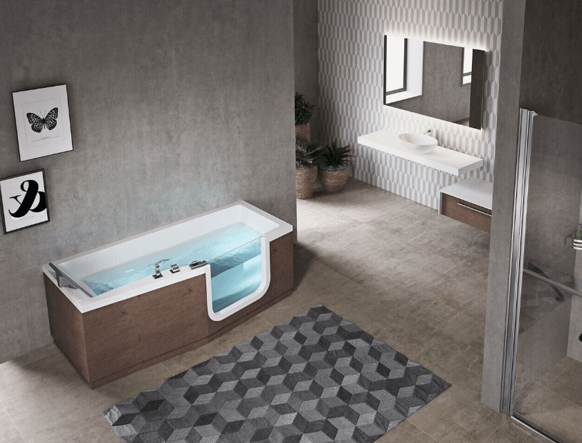 Baignoire Tunisie / Douche Tunisie / Baignoire avec porte