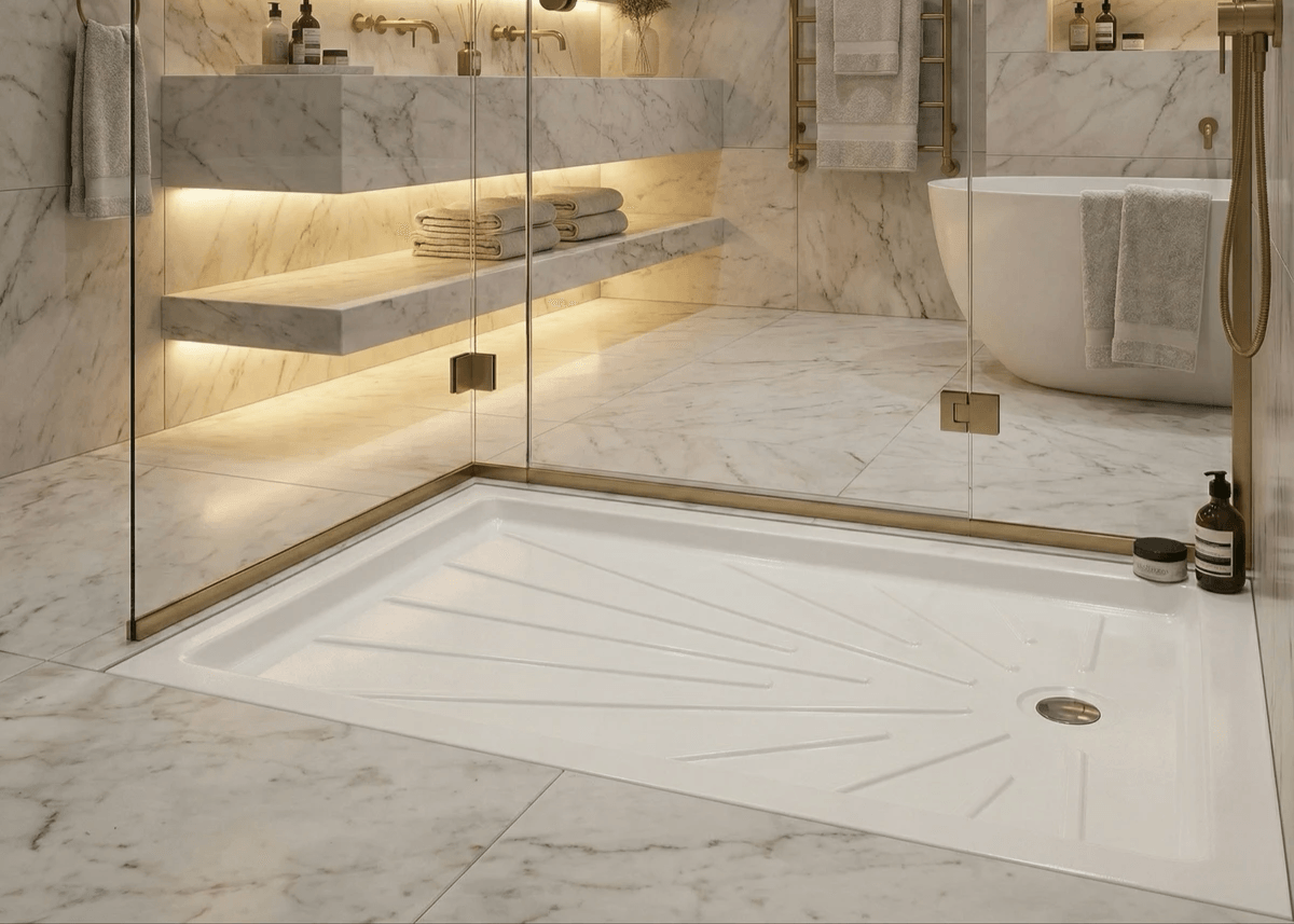 Receveur de douche  grande taille Sanibel / Receveur de douche grandes dimensions Tunisie / Salle de bain Tunisie