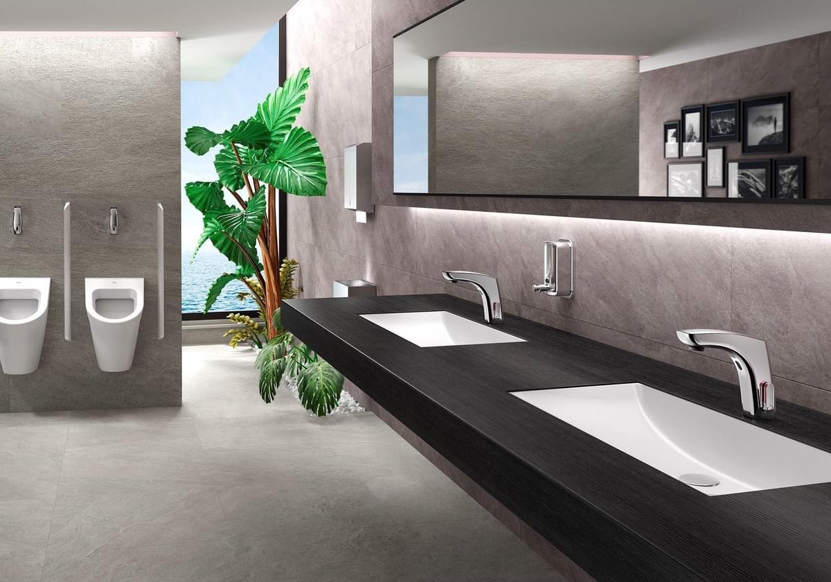 Robinetterie temporisée Presto - Robinetterie électronique Tunisie - Salle de bains Tunisie