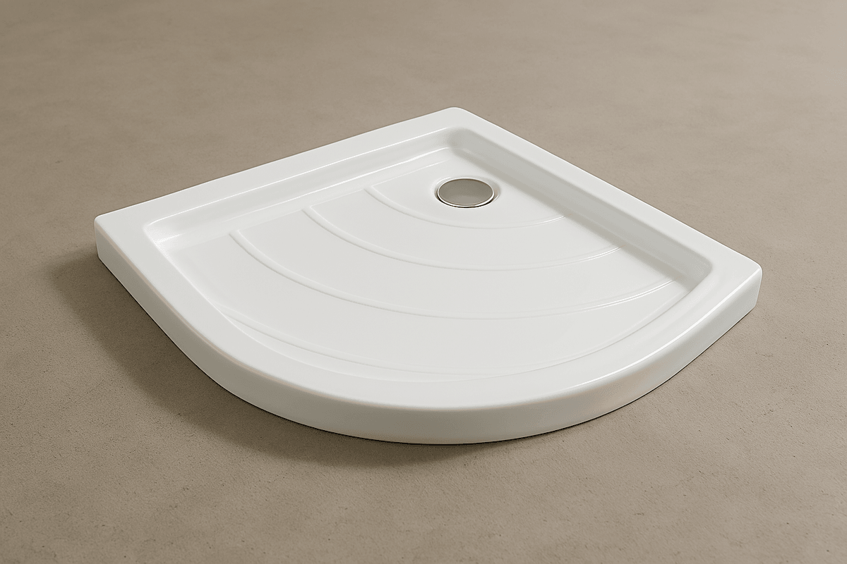 Receveur de douche d'angle Sanibel / Receveur de douche  de coin Tunisie / Salle de bain Tunisie