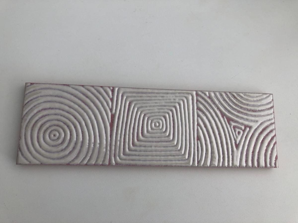 Frise Vives 07 x 23 cm / Collection Andares Fucsia - VANDAFUC0723