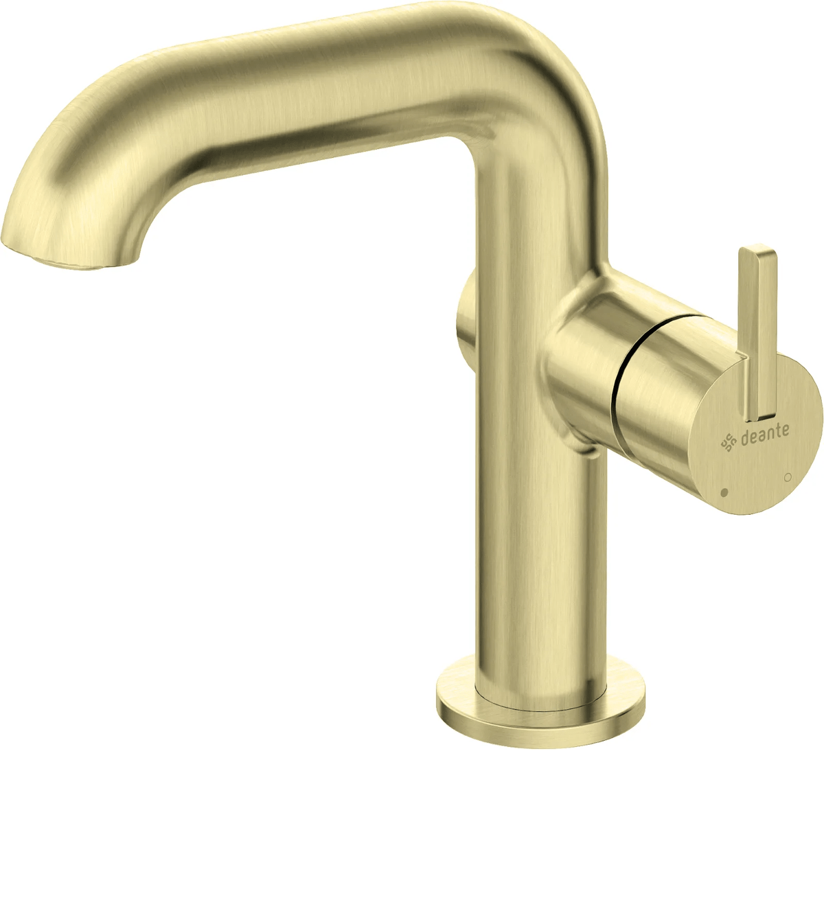 Mitigeur de lavabo  or brossé Tunisie  / Robinetterie or brossé Deante pour lavabo Tunisie / Lavabo Deante or brossé Tunisie 