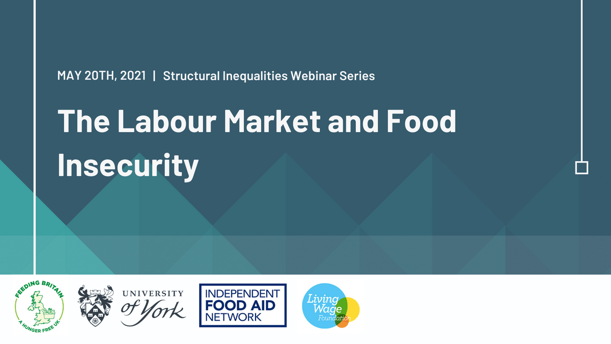 inar series Independent Food Aid Network UK