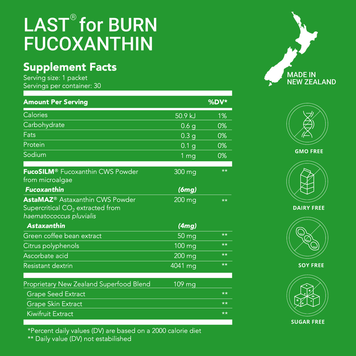 for BURN | Fucoxanthin with astaxanthin
