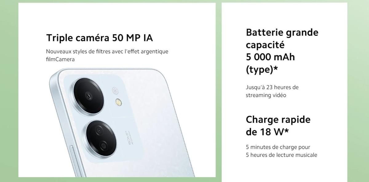 XIAOMI REDMI 13C DOT DROP 6.7