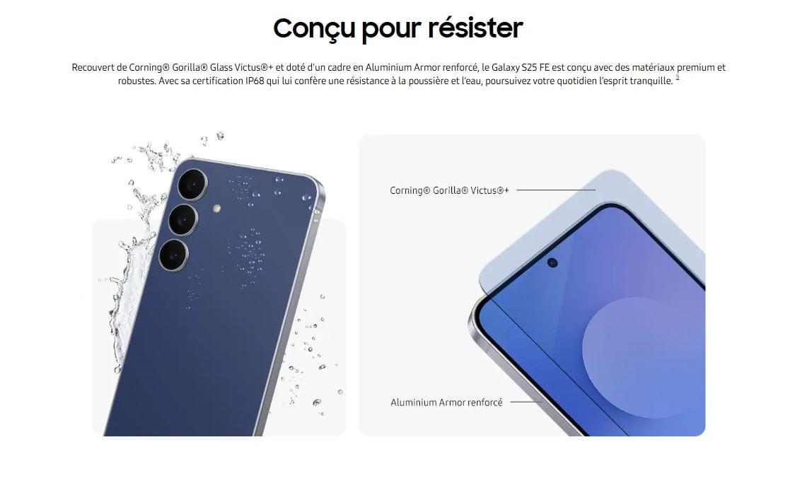 SAMSUNG GALAXY S25 FE 6.7