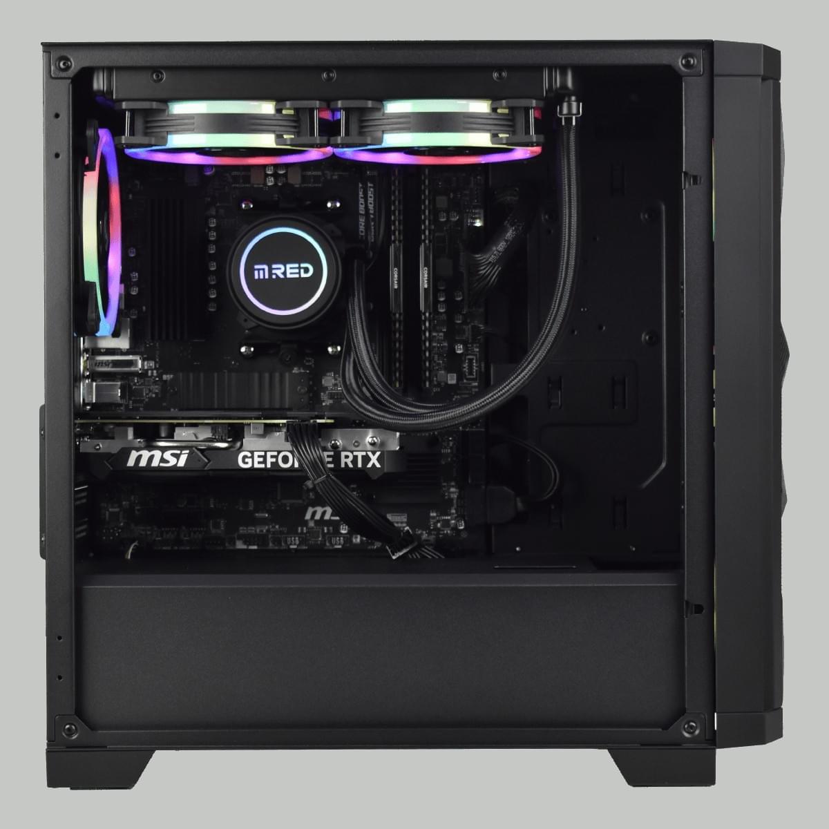 PC FIXE STARTY TOUR + GARANTIE GOLD 16/500GO RTX 4060 RYZEN 5 UHD RE