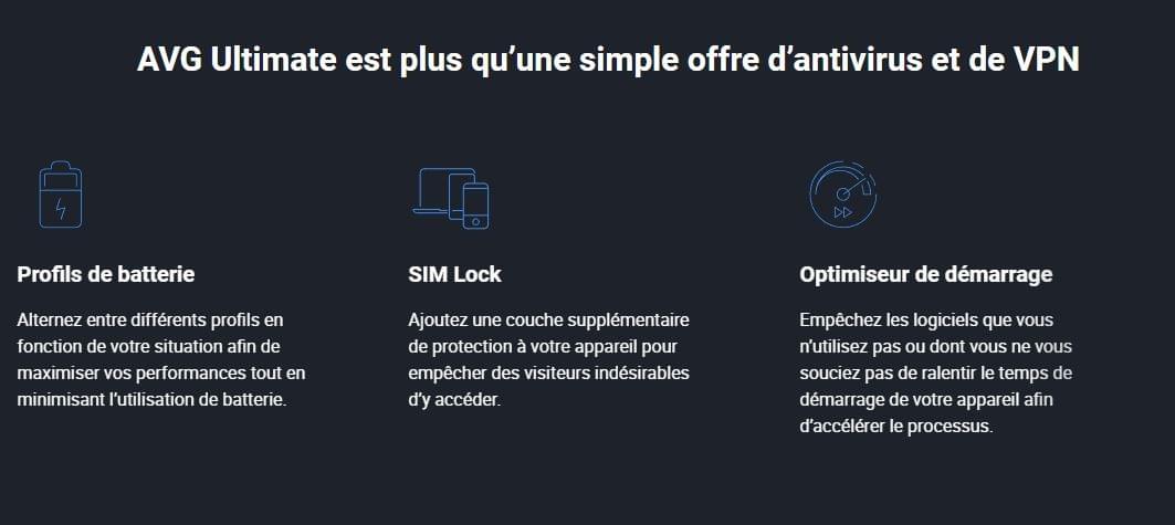ANTIVIRUS AVG ULTIMATE LICENCE 1-2 OU 3 ANS DE PROTECTION TOTAL SANS ABONNEMENT