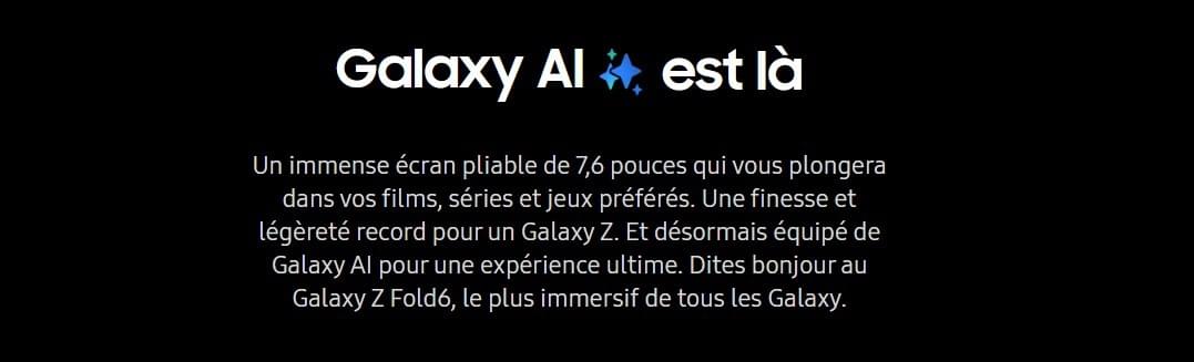 SAMSUNG GALAXY Z FOLD 6 AMOLED2 7.6