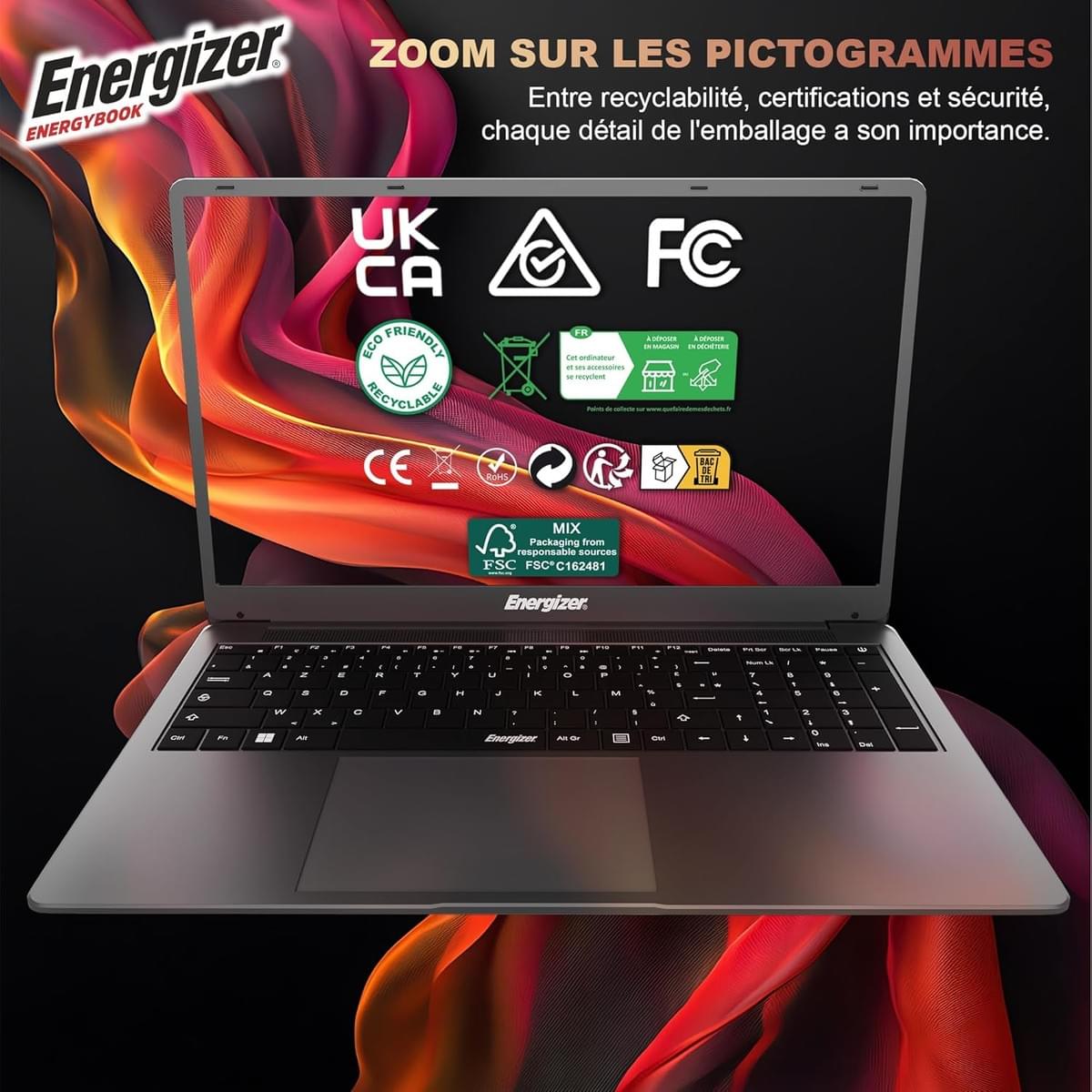 PC PORTABLE ENERGIZER ENERGYBOOK 17.3