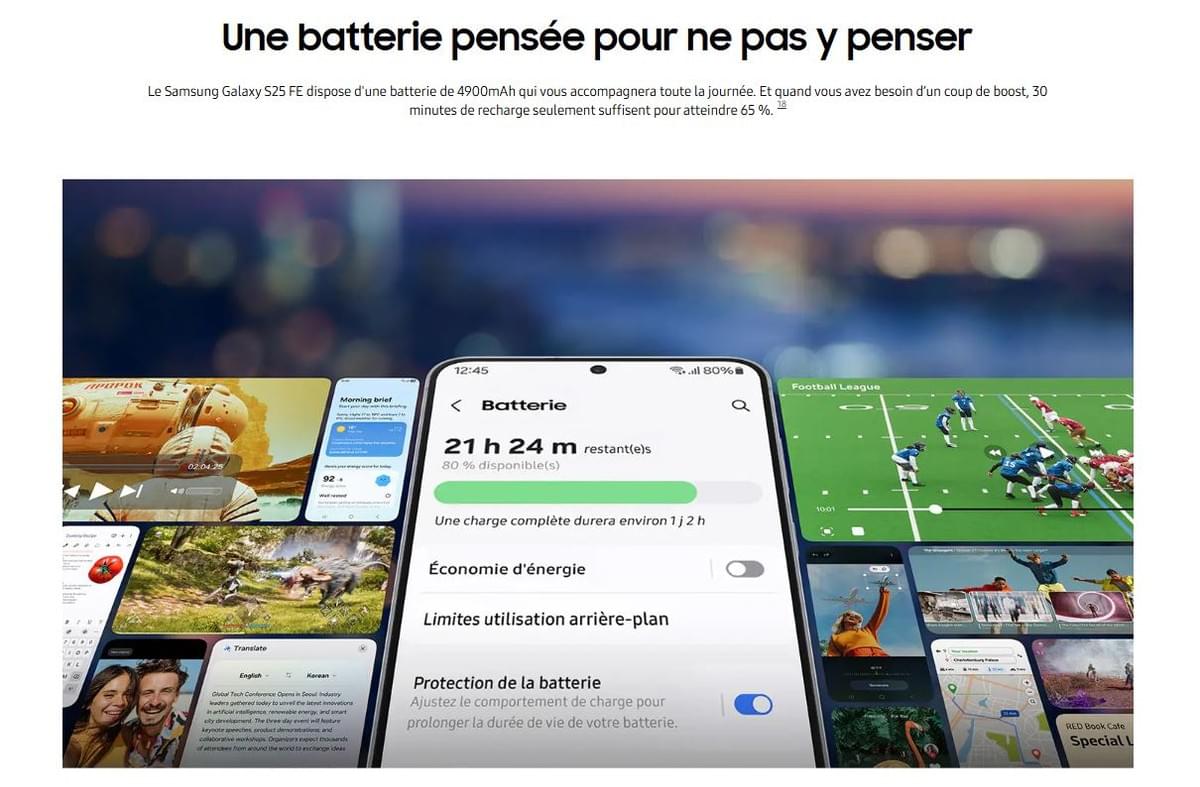 SAMSUNG GALAXY S25 FE 6.7