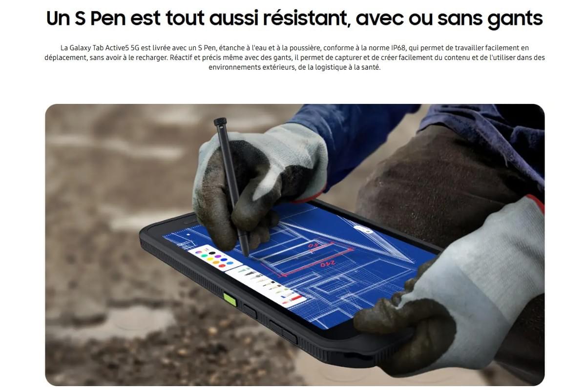 SAMSUNG GALAXY TAB ACTIVE 5 8