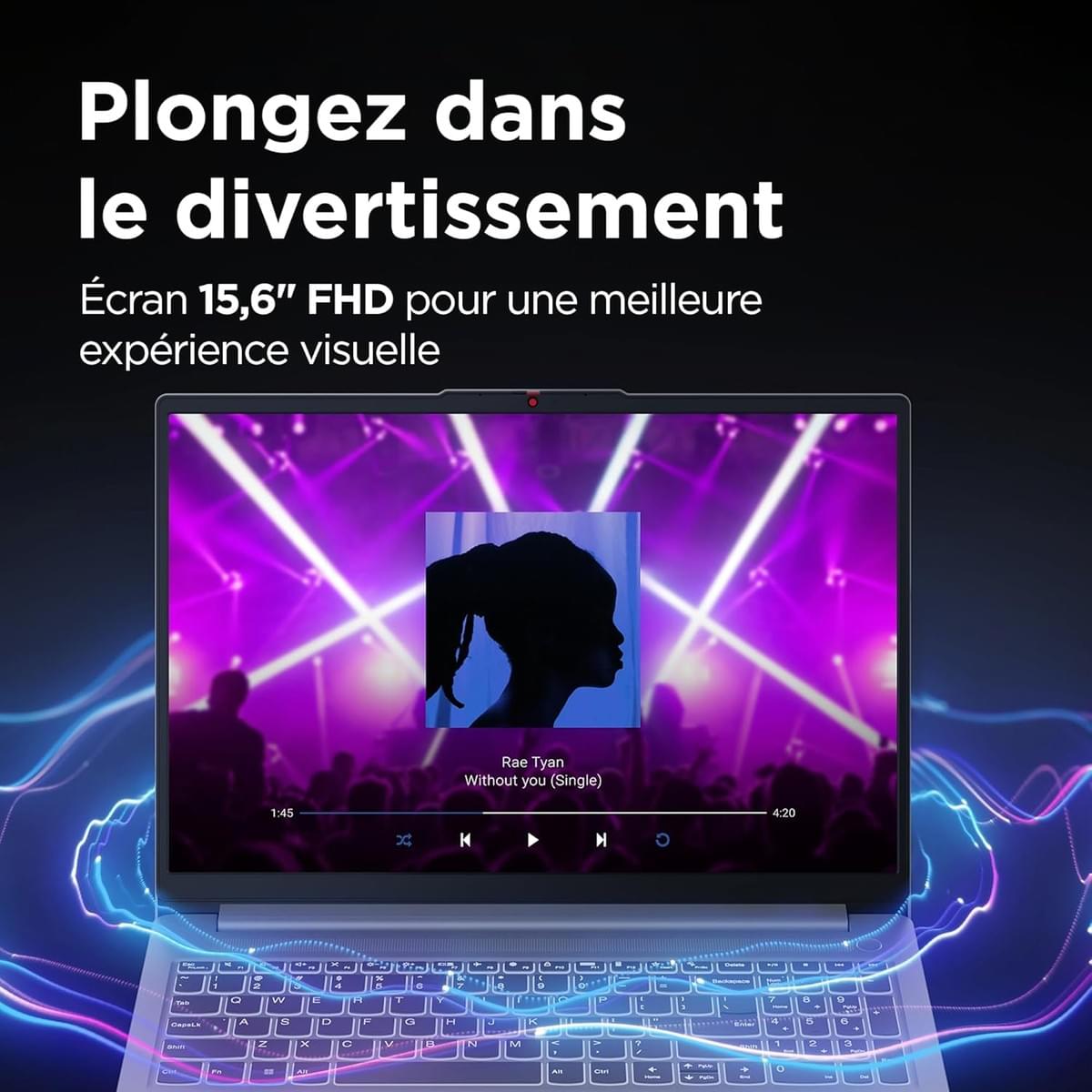 ORDINATEUR PORTABLE LENOVO (NEUF SCELLE) IDEAPAD SLIM 3 15.6
