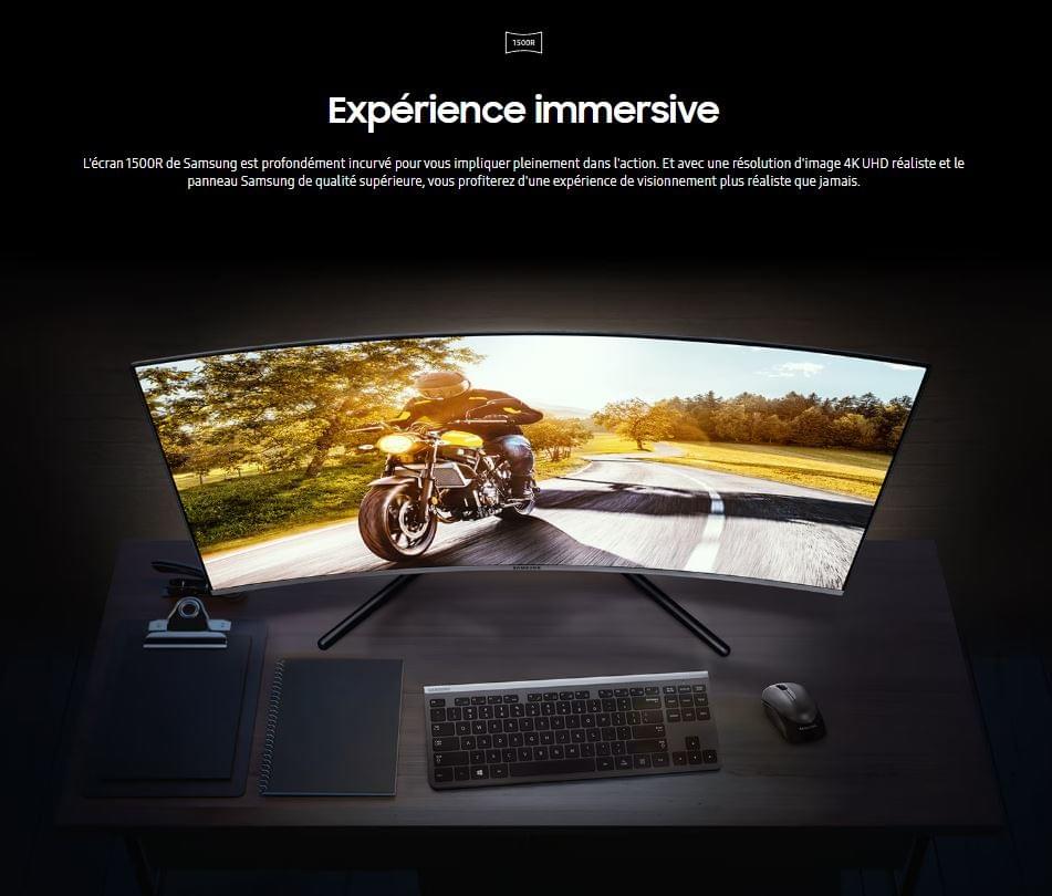 ECRAN PC INCURVE SAMSUNG 32