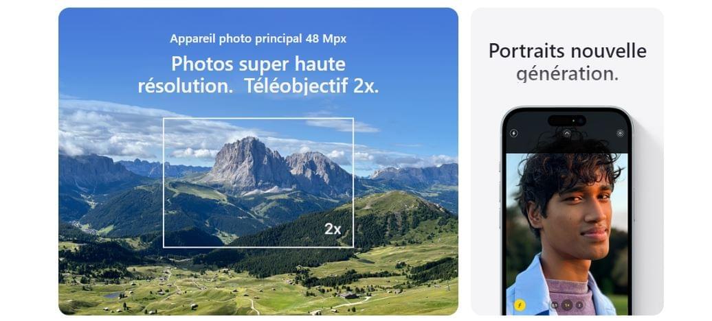 iPHONE 15 OLED 5G 128GO + FRAIS D'ENVOIE INCLUS MAO