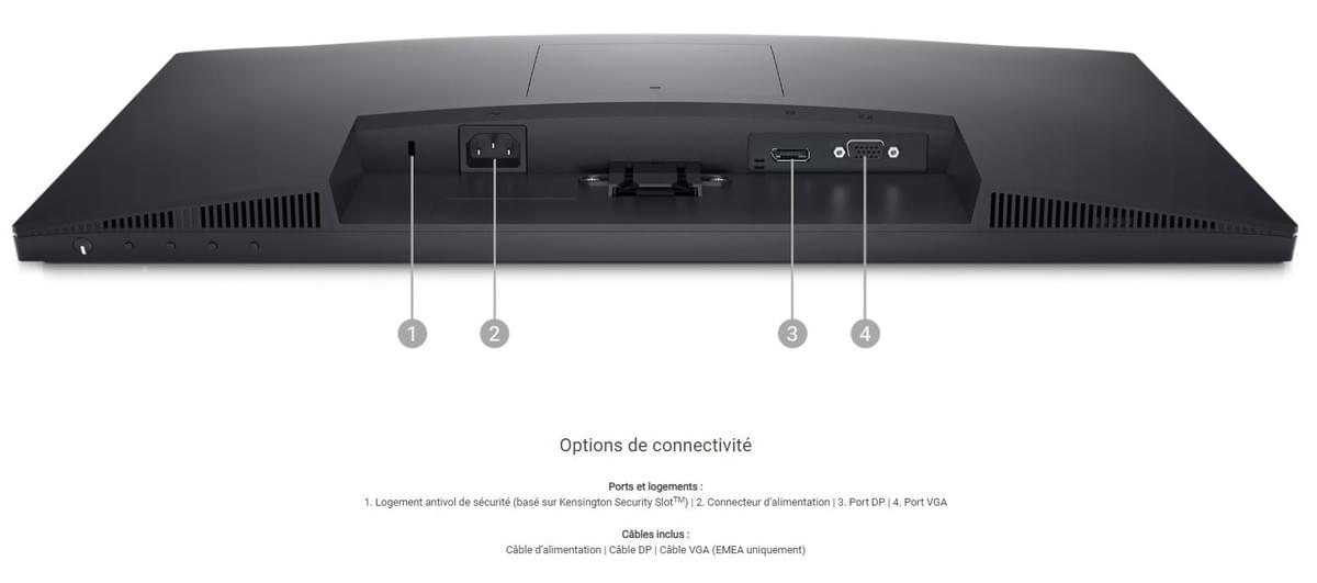 ECRAN PC DELL 24