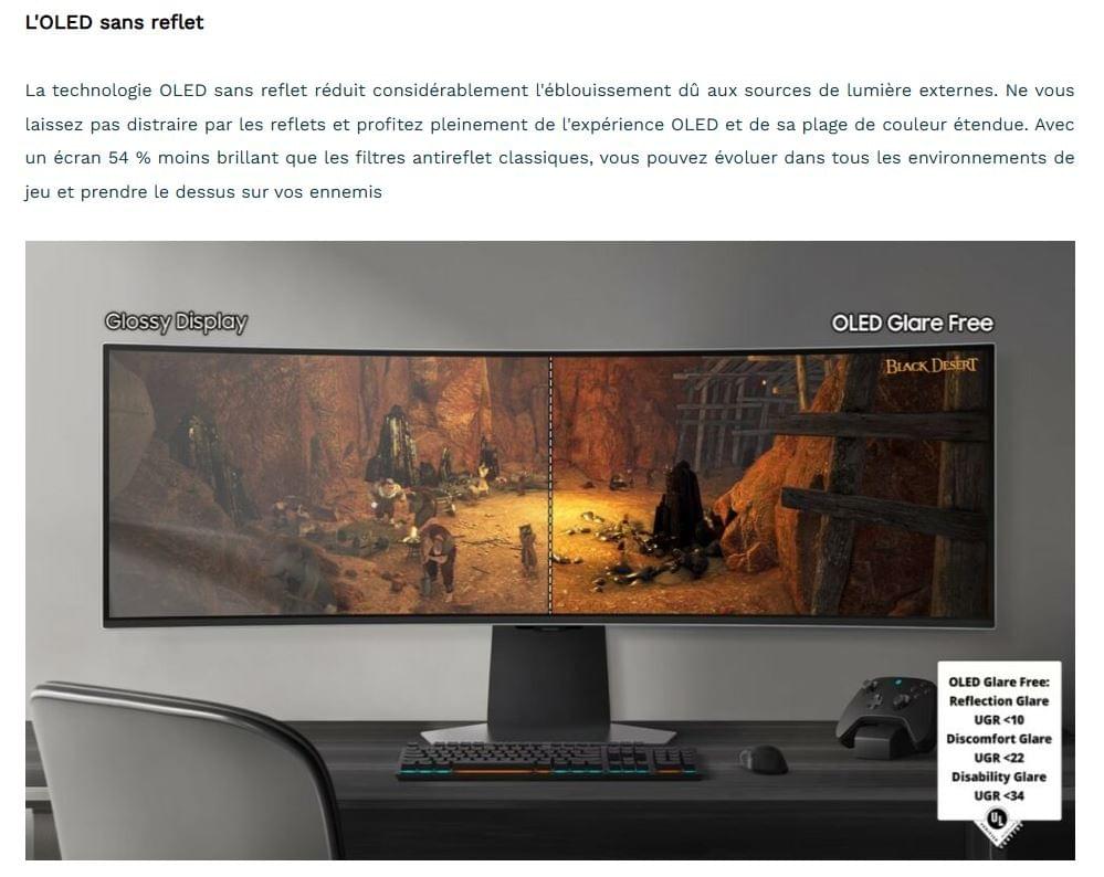 ÉCRAN PC INCURVÉ SAMSUNG 49