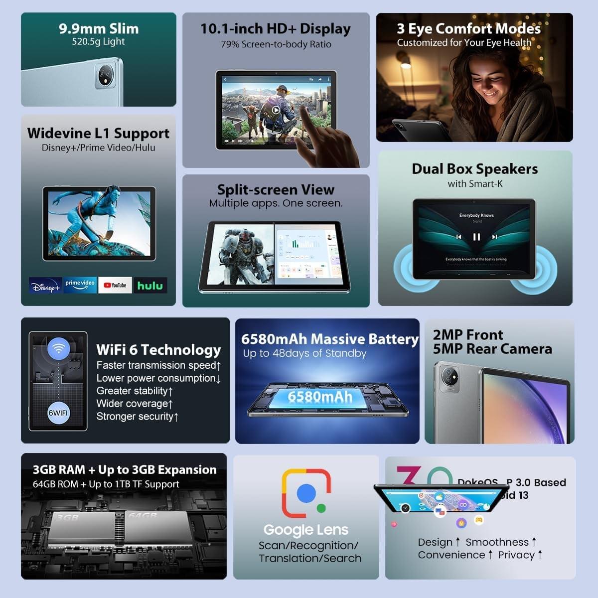 BLACKVIEW TAB 60 KIDS 10.1