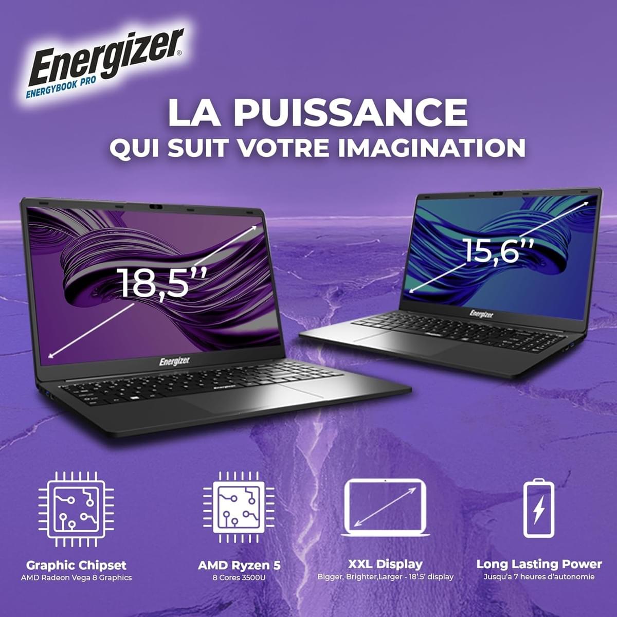PC PORTABLE ENERGIZER 15.6