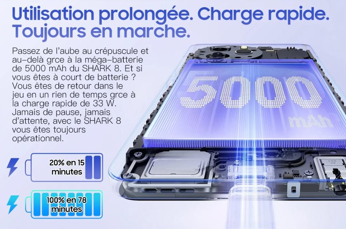 BLACKVIEW SHARK 8 6.78