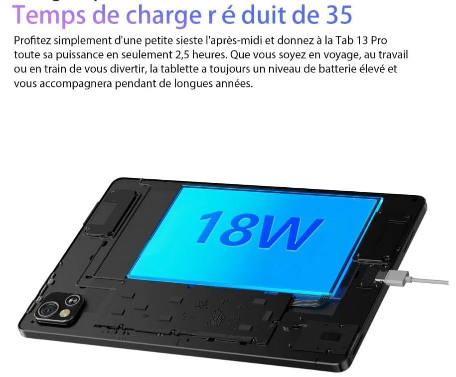 BLACKVIEW TAB 13 PRO 10.1 4G + LIVRAISON 16/128GO OCTA CORE RE