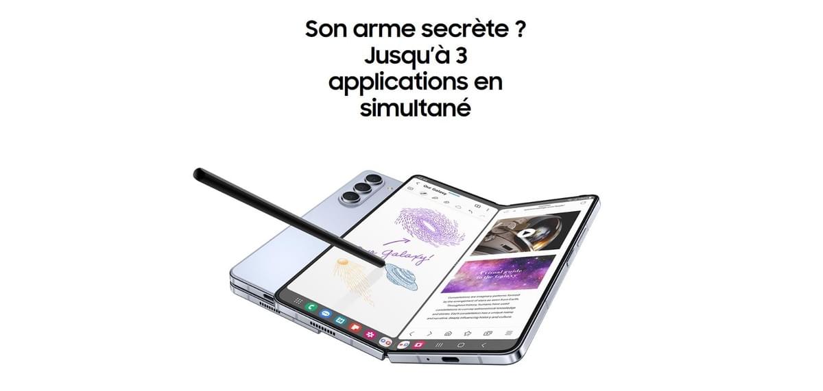 SAMSUNG GALAXY Z FOLD 5 5G 12/512GO OCTA CORE + FRAIS D'ENVOIE INCLUS MAO